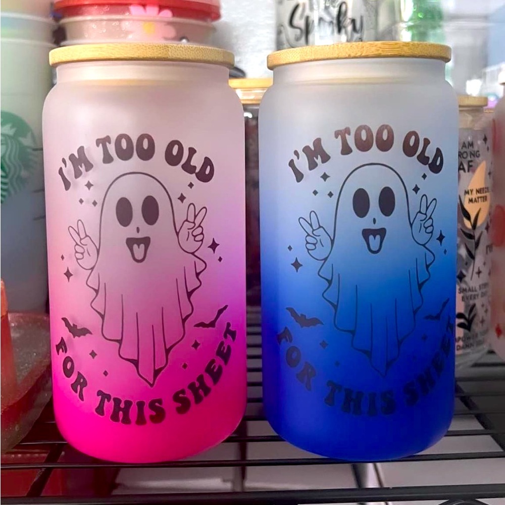 Halloween Ghost Cups
